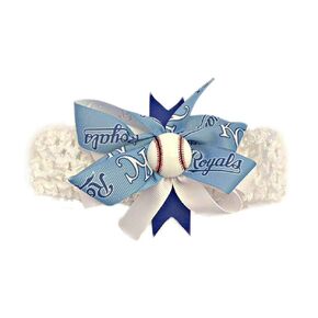 Royals Baby Girl Boutique Bow Crocheted Headband