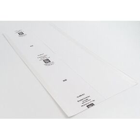 10 Pack 9 1/2" x 20" Genuine Brodart Book Jacket Covers - Fold-On, Center-Loading