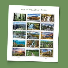 The Appalachian Trail 2025 (Sheet of 15) First-Class Mail Forever Postage Stamps