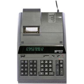 Monroe 8130X Heavy Duty Printing Calculator for Accounting and Purchasing Professionals