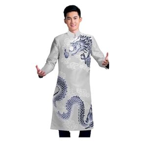 F9 Ao Dai Nam, Men ao dai, Vietnamese Traditional Ao Dai For Women, Ao Dai For Women, Vietnamese Dress For Women, Ao Dai Dress For Women, ao dai Tet lunar new year (XL)