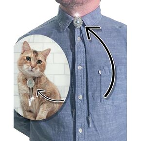 Human sized! Western Bolo Tie for Your Cat/Dog AND you! 2 Bolos, one price!