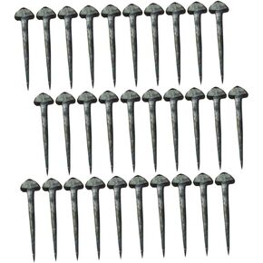 50Pcs Iron Horseshoe Nails Kit Horseshoe Fixing Tools for Use Accessories for Horse Lovers Strong Equipment