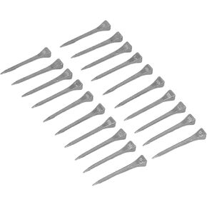KIMISS 250 Pcs Horseshoe Nails – Premium Mild Steel Hoof Nails for Secure and Accurate Horseshoe Application (FJ0RACE)