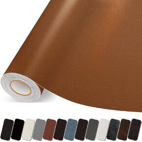Leather Repair Patch, 35X79 Inch Self Adhesive Leather Repair Tape, Large Vinyl Patch Kit for Couches, Sofa, Furniture, Car Seats, Office Chairs, Cabinets, Handbags（Black, 35X79 Inch） in Kuwait