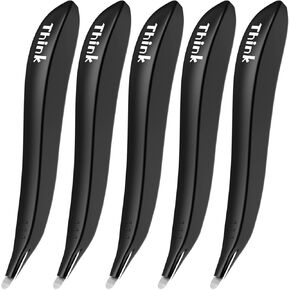Magnetic Staple Remover Tool 5 Pack- Ergonomic Stapler Remover Tool, Quick Staple Puller for Office, School & Home, Black