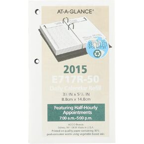 At-A-Glance Recycled Desk Calendar Refill (E717R50)