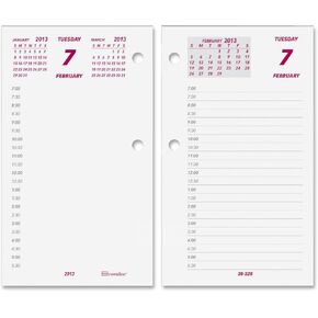 Brownline 2011 Desk Calendar "Jumbo", Refill, 6 x 3.5 Inches (C2R)