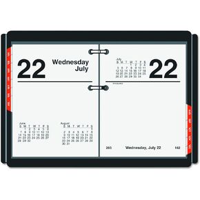 AT-A-GLANCE E91950 Compact Desk Calendar Refill, 3 x 3 3/4, White, 2016