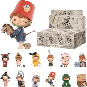 POP MART Hirono Echo Series Figures, Hirono Blind Box Figures, Random Design Action Figures Collectible Toys Home Decorations, Holiday Birthday Gifts for Girls and Boys, Single Box