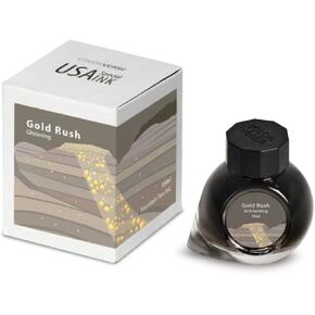 Colorverse Ink - USA Special Series - South Dakota - Gold Rush (Glistening) (15ml) Fountain Pen Ink