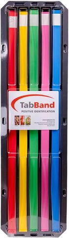 Max Temporary Pet ID Collars - 20 Inch - 500 Count - Yellow - Writable, Durable, Easy to Apply in Saudi Arabia