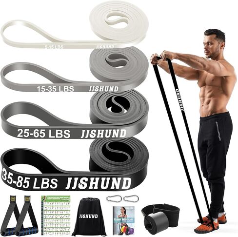Resistance Bands, Pull Up Assistance Bands Pull Up Bands Exercise Bands for Men Women, Workout Bands for Working Out, Muscle Strength Training, Body Stretching in Kuwait