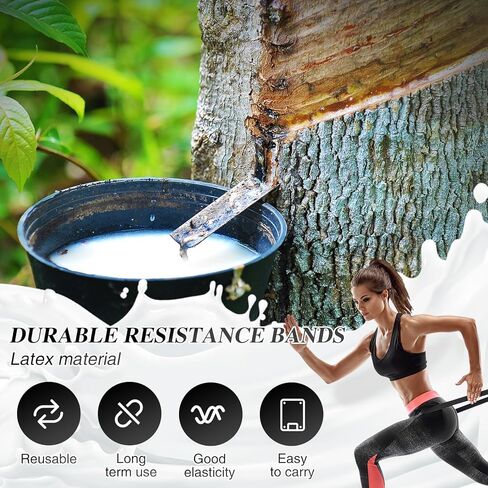 Resistance Bands, Pull Up Assistance Bands Pull Up Bands Exercise Bands for Men Women, Workout Bands for Working Out, Muscle Strength Training, Body Stretching in Kuwait