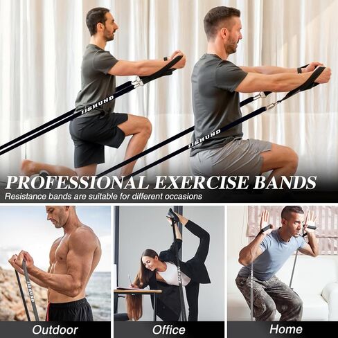 Resistance Bands, Pull Up Assistance Bands Pull Up Bands Exercise Bands for Men Women, Workout Bands for Working Out, Muscle Strength Training, Body Stretching in Kuwait