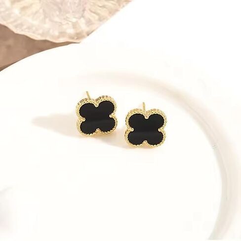 Elegant Stainless Steel Stud Earrings for Women – Fashionable Anti-Tarnish Ear Studs, Aesthetic Jewelry for Girls, and Stylish Women’s Accessories in Saudi Arabia