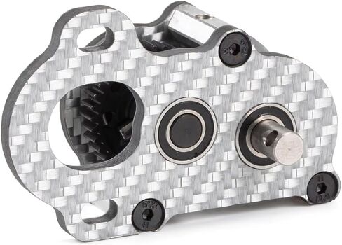 29G Ultra Light Portal Transmission 48p Carbon Tiny Gearbox مع Slidable Shim for Axial Capra F9 AR45 Vanquish F10 Portal Axle (Black) in Kuwait