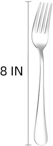 Custom Personalized Engraved Stainless Steel Flatware Cutlery Set, Dinnerware Set, Mirror Polished, For Home, Kitchen, Restaurant, Hotel, Anniversary, Birthday, Christmas Gifts (7) in Saudi Arabia