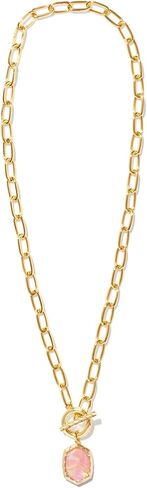 Kendra Scott Womens Daphne Link And Chain Necklace Gold Ivory Mother Of Pearl One size in Saudi Arabia