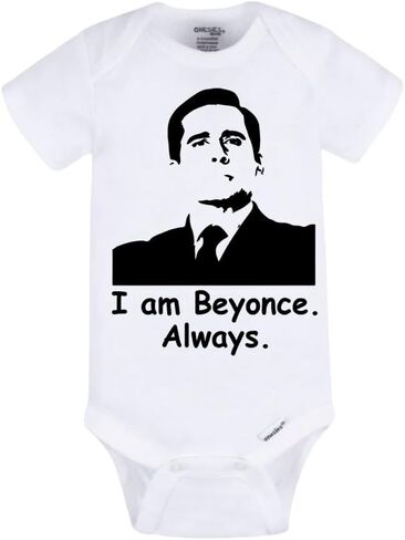 The Office Baby Bodysuit (Gray, 6-9) in Saudi Arabia