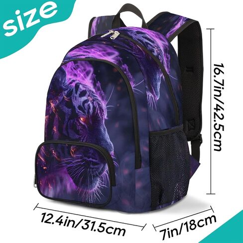 Horse 3d Travel Laptop Backpack for Women Men Bookbag Casual Daypack Fits 15.6 Inch Laptop in Saudi Arabia