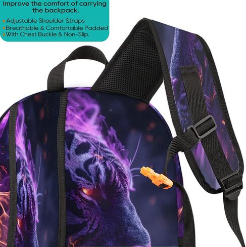 Horse 3d Travel Laptop Backpack for Women Men Bookbag Casual Daypack Fits 15.6 Inch Laptop in Saudi Arabia