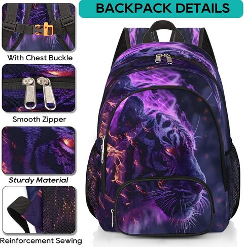 Horse 3d Travel Laptop Backpack for Women Men Bookbag Casual Daypack Fits 15.6 Inch Laptop in Saudi Arabia