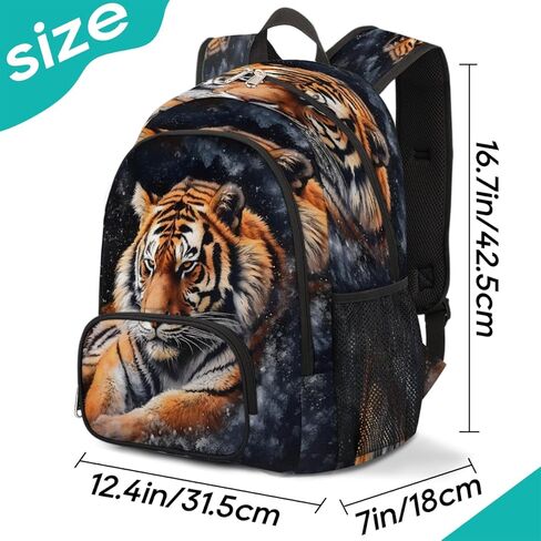 Horse 3d Travel Laptop Backpack for Women Men Bookbag Casual Daypack Fits 15.6 Inch Laptop in Kuwait