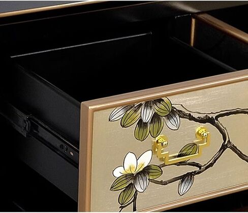Sideboard Cabinet Chinese Style Porch Cabinet Board Wood Light Luxury Home Storage Cabinet Living Room Shoe Cabinet Dining Sideboard Sideboard Cabinet with Drawers(M:140X35X85CM) in Saudi Arabia