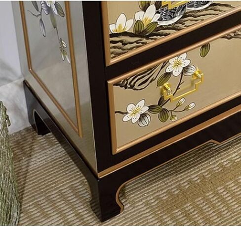 Sideboard Cabinet Chinese Style Porch Cabinet Board Wood Light Luxury Home Storage Cabinet Living Room Shoe Cabinet Dining Sideboard Sideboard Cabinet with Drawers(M:140X35X85CM) in Saudi Arabia