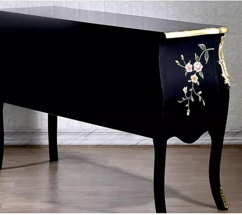 Sideboard Cabinet Classical Foyer Entrance Cabinet Two-Drawer Cabinet Painted Storage Cabinet Sideboard Decorative Cabinet Storage Cabinet Sideboard Cabinet with Drawers in Saudi Arabia