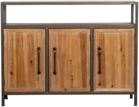 Sideboard Cabinet Retro Home Storage Cabinet Kitchen Self Storage Cabinet Console Cabinet Wooden Sideboard Entrance Sideboard Cabinet with Drawers in Saudi Arabia