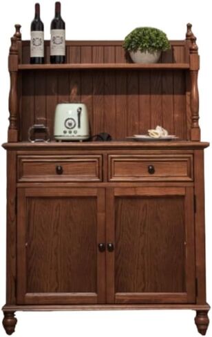 Sideboard Cabinet Buffet Cabinet with Storage Cabinet Kitchen Sideboard Solid Wood Sideboard Living Room Cabinet Suitable for Dining Room, Living Room, Etc. Sideboard Cabinet with Drawers(B) in Saudi Arabia