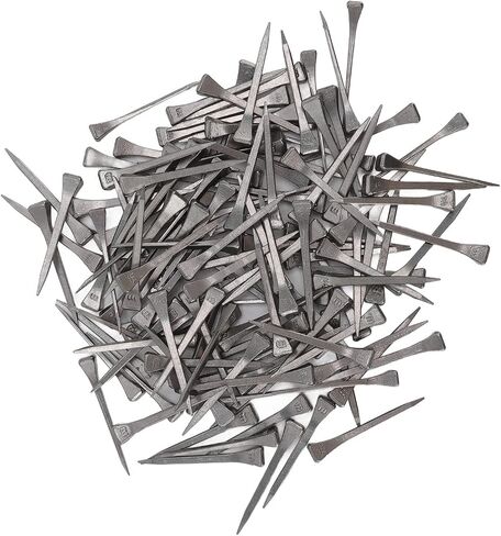 Kimiss 250 PCS Horseshoe Nails - Premium Mild Steel Hoof Nails لتطبيق حدوة حدوة آمن ودقيق (FJ0RACE) in Kuwait