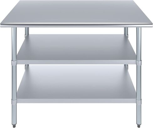 طاولة عمل من الفولاذ المقاوم للصدأ مع سعة ثانية (14x36) in Kuwait