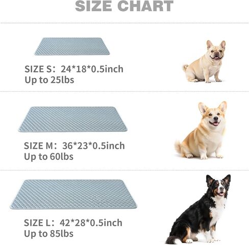 وسادة قفص الكلب للأقفاص الكلب الهادئة tricot pad pad pad anti slip led led for cates قابلة للغسل كلها أسرة الحيوانات الأليفة الأسود 24 × 18 × 0.2 بوصة in Kuwait