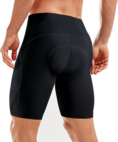 Sportneer Padded Bike Shorts for Men - 4D Padding Mens Bicycle Cyling Biking Tights Clothing for Road Bike, Breathable & Absorbent in Kuwait
