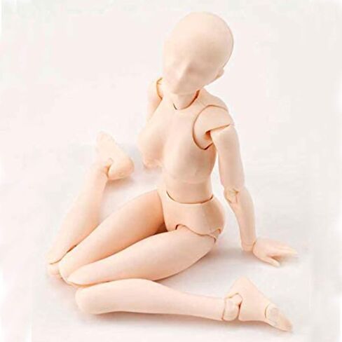 AXITWXIT ACTION يرقص الجسم DX و Body-Chan DX PVC نموذج الرسم لـ S H Figuarts مع صندوق للفنانين (لون البشرة ، ذكر) in Kuwait