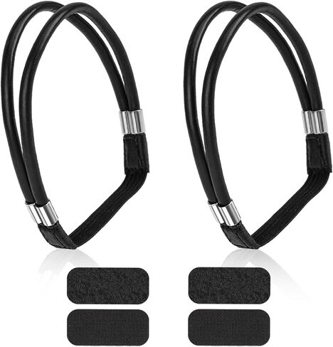 1 Pair Womens Shoe Straps Belt Clear Detachable Replacement Ankle Straps for Heels Elastic High Heels Shoe Straps Dual-Purpose Shoe Belt Band for Women Girls Holding Loose High Heels in Saudi Arabia