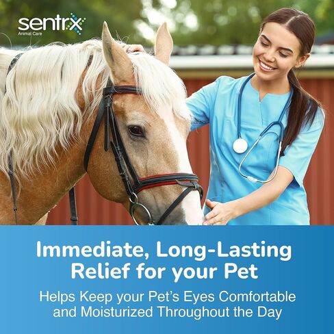 Sentrx Eye Lube Pro Plus + هيالورون للكلاب والقطط والخيول، لتخفيف جفاف العين، 20 جم in Saudi Arabia