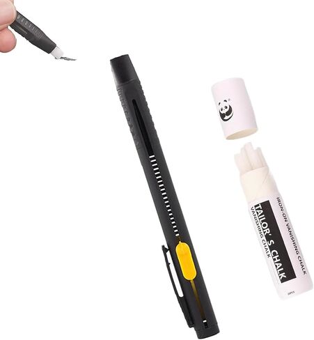 Heat Erasable Fabric Marker for Sewing, Embroidery, Quilting, Washable Heat Erasable Pens, Replaceable Refill Marking Pens, For Cotton, Knitted Fabrics, Sewing Tools (1pcs*pen) in Saudi Arabia