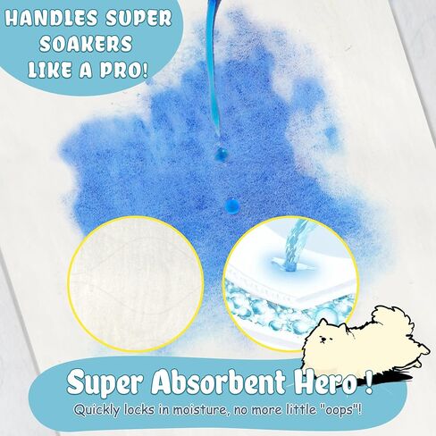 Leapsheep Dog Digip Diaper Liners Peals for Class and Edual Cogs ، منصات فترة الكلاب ، وسادات داعم الكلاب الناعمة الفائقة التي تناسب فرق البطن ، واللفائف ، وحفازات الكلاب القابلة للغسل (S ، 20) in Kuwait