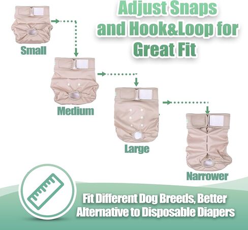 Wegreeco Cat Diapers, Cat Diapers for Male Female Spraying Incontinence, Reusable Adjustable Highly Absorbent (3 Pack, Small) in Saudi Arabia