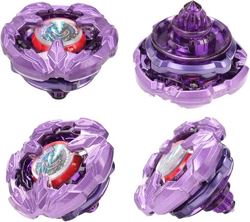 Gyro X Battle Blade Set, 6 Right Spinning Tops and 2 X Launhcers, Great Starter Gyro Pack for Boys Toys Kids Birthday Toy 6+ in Kuwait