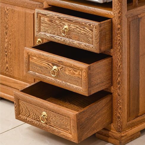 Sideboard Cabinet Chinese Restaurant Sideboard, Household Tea Cabinet, Small Cabinet with Drawers Suitable for Kitchen, Living Room, Etc. Sideboard Cabinet with Drawers in Saudi Arabia