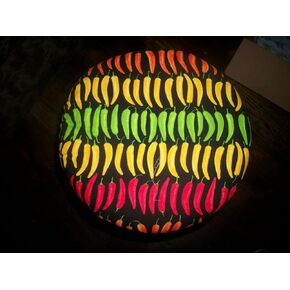 Hot Chili Peppers Kitchen Bar Stool Seat Slip Cover