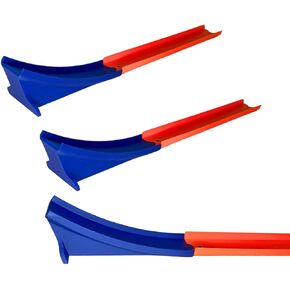 Chatelet Racetrack Ramp Compatible with Hot Wheels Tracks | Create Epic Racecar Jumps | Ramp Connector for Racetracks | Made in USA (Jump Ramp, 3 Pack)