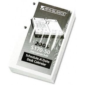 AAGS17050 - At-a-Glance Financial Desk Calendar Refill