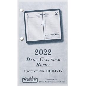 House of Doolittle 2022 Desk Calendar Refill, Daily, Earthscapes, Fits #17 Base, 3.5 x 6 Inches, January - December (HOD417-22)