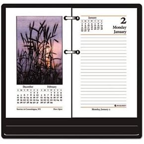 At-A-Glance Recycled Photographic Desk Calendar Refill AAGE41750
